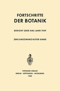 Cover: Bericht Uber Das Jahr 1959 - Springer