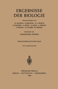 Cover: Ergebnisse der Biologie - Springer