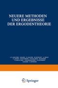 Cover: Neuere Methoden und Ergebnisse der Ergodentheorie - Springer