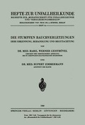 Cover: Die Stumpfen Bauchverletzungen - Springer