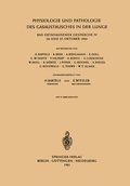 Cover: Physiologie und Pathologie des Gasaustausches in der Lunge - Springer
