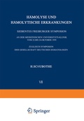 Cover: H&auml;molyse und H&auml;molytische Erkrankungen - Springer