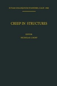 Enlarge image Cover: Creep in Structures - Springer