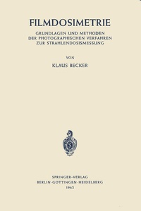 Enlarge image Cover: Filmdosimetrie - Springer