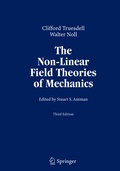 Cover: The Non-Linear Field Theories of Mechanics - Springer