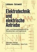 Cover: Elektrotechnik und elektrische Antriebe - Springer