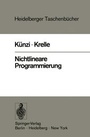 Cover: Nichtlineare Programmierung - Springer
