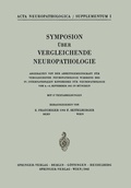 Cover: Symposion &Uuml;ber Vergleichende Neuropathologie - Springer