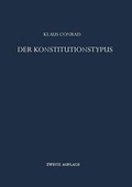 Cover: Der Konstitutionstypus - Springer