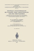 Cover: Zentrale Atemst&ouml;rungen bei Sch&auml;del-Hirn-Verletzungen und bei Hirntumoren - Springer