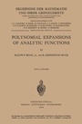 Cover: Polynomial Expansions of Analytic Functions - Springer