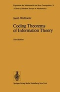 Cover: Coding Theorems of Information Theory - Springer
