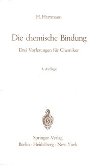 Abbildung von: Die chemische Bindung - Springer