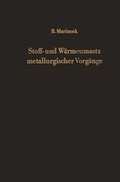 Cover: Stoff- Und Warmeumsatz Metallurgischer Vorgange - Springer
