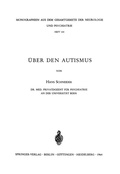 Cover: &Uuml;ber den Autismus - Springer