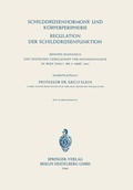 Cover: Schilddr&uuml;senhormone und K&ouml;rperperipherie. Regulation der Schilddr&uuml;senfunktion - Springer