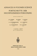 Cover: Fortschritte der Hochpolymeren Forschung - Springer