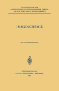 Cover: Immunchemie - Springer
