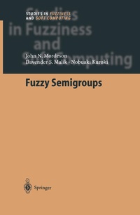 Enlarge image Cover: Fuzzy Semigroups - Springer