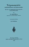 Cover: Trigonometrie f&uuml;r Maschinenbauer und Elektrotechniker - Springer