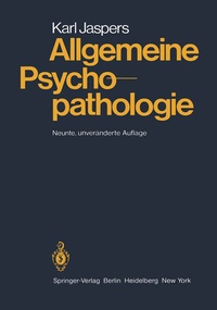 Abbildung von: Allgemeine Psychopathologie - Springer