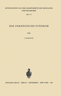 Cover: Das Paranoische Syndrom - Springer