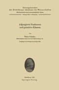 Cover: Adjungierte Funktoren und primitive Klassen - Springer