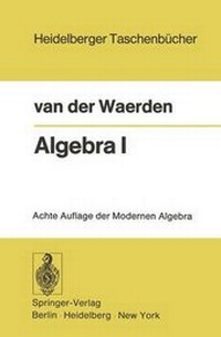 Enlarge image Cover: Algebra I - Springer