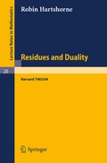 Cover: Residues and Duality - Springer