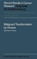 Cover: Malignant Transformation by Viruses - Springer