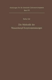 Abbildung von: Die Methodik der Wasserdampf-Sorptionsmessungen - Springer