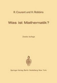 Enlarge image Cover: Was Ist Mathematik ? - Springer