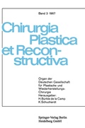 Cover: Chirurgia Plastica et Reconstructiva - Springer
