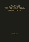 Cover: Ergebnisse Der Chirurgie Und Orthopadie - Springer