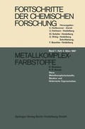Cover: Metallkomplexfarbstoffe - Springer