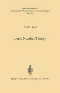 Abbildung von: Basic Number Theory. - Springer