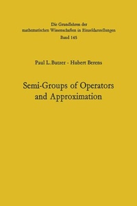 Enlarge image Cover: Semi-Groups of Operators and Approximation. - Springer