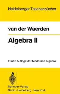Abbildung von: Algebra II - Springer