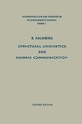 Cover: Structural Linguistics and Human Communication - Springer