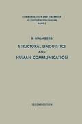 Cover: Structural Linguistics and Human Communication - Springer