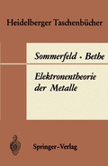 Cover: Elektronentheorie der Metalle - Springer