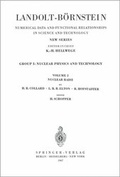 Cover: Nuclear Radii / Kernradien - Springer