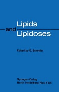 Enlarge image Cover: Lipids and Lipidoses - Springer