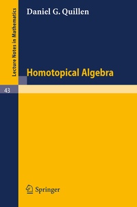 Enlarge image Cover: Homotopical Algebra - Springer