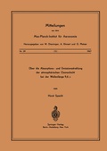 Cover: &Uuml;ber die Absorptions- und Emissionsstrahlung der Atmosph&auml;rischen Ozonschicht bei der Wellenl&auml;nge 9,6 &micro; - Springer