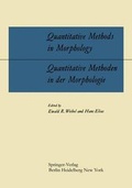 Cover: Quantitative Methods in Morphology / Quantitative Methoden in der Morphologie - Springer