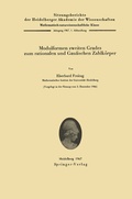 Cover: Modulformen zweiten Grades zum rationalen und Gau&szlig;schen Zahlk&ouml;rper - Springer