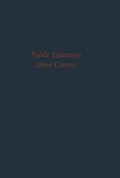 Cover: Public Education About Cancer - Springer