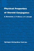 Cover: Physical Properties of Steroid Conjugates - Springer