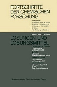 Abbildung von: Lösungen und Lösungsmittel - Springer